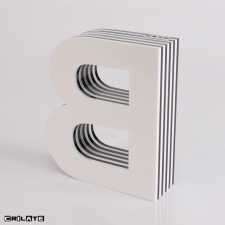 Plexiglas Bookend CRILATE B