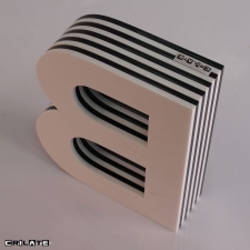 Plexiglas Bookend CRILATE B