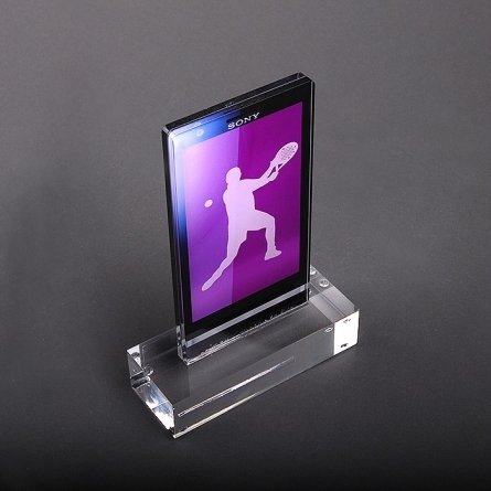 Perspex Trophy SONY