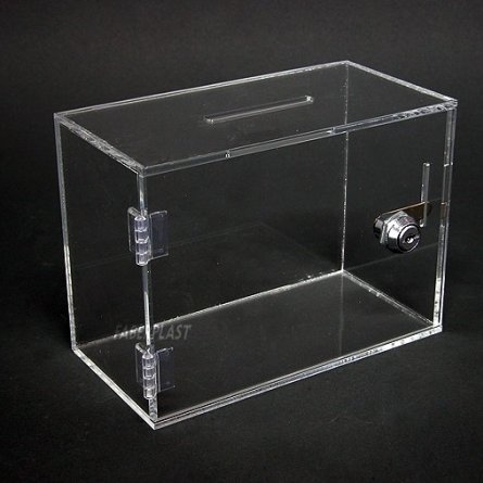Perspex Piggy Bank SIMPLY