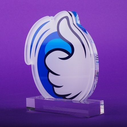 Acrylic Plexiglas Trophy Gowex