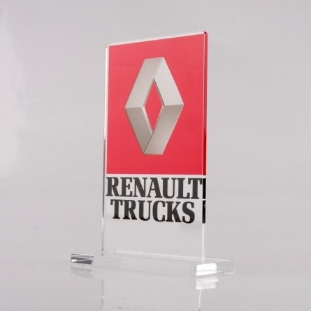 Plexiglas display RENAULT TRACKS