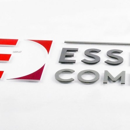 Perspex corporate plate ESSENTRA