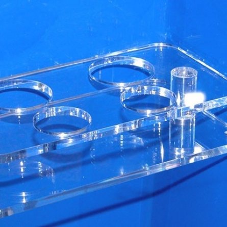 Shelf PERSPEX for water-glass LECTERNS DYANA