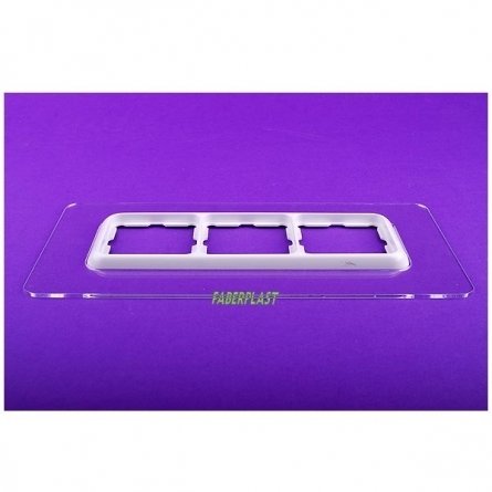 Perspex plate SWITCHES TRIPLE