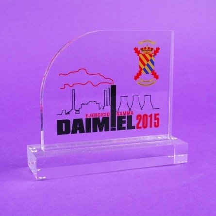 Plexiglas trophy GAMMA DAIMIEL