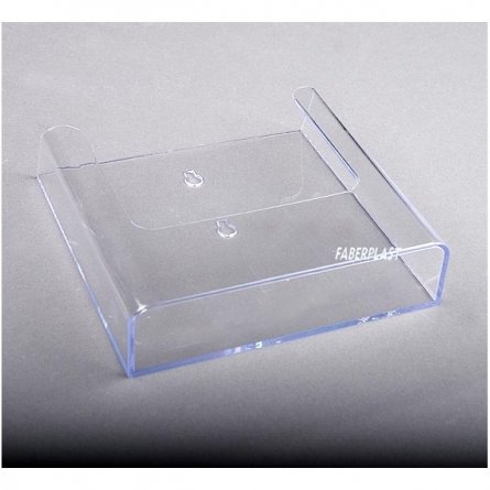 Acrylic Brochure Holder MURAL A5 vertical. MOD B