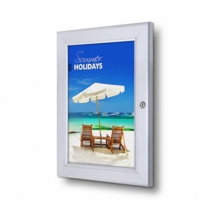 Aluminum frame LOCKABLE POSTER