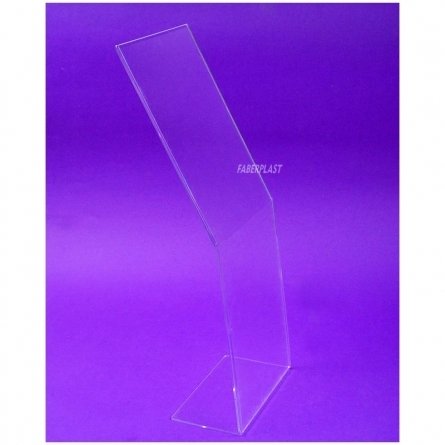 Acrylic plexiglas leaflet display MALTA