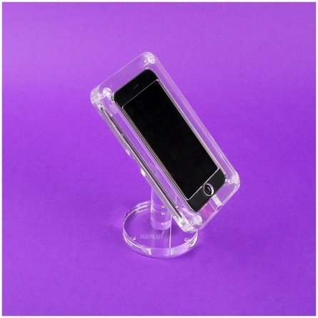 Acrylic plexiglas display exhibitor IPHONE or IPAD