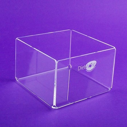 Perspex napkin holder DIET WORLD