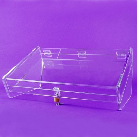 Perspex showcase EXHIBITION BOOKS