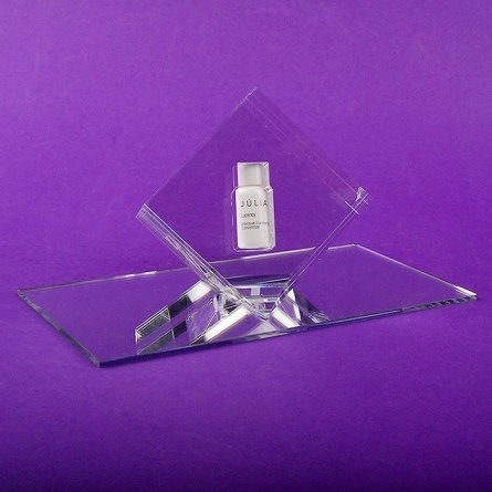 Perspex display exhibition JULIA