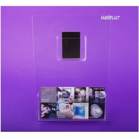 ACRYLIC PLEXIGLAS BROCHURE HOLDER ANNE