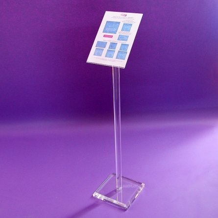 Acrylic Lectern plexiglas exhibition BISEL