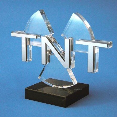Trophy plexiglas TNT