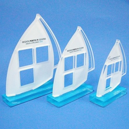 Trophy plexiglas REGATTA PORTO PI