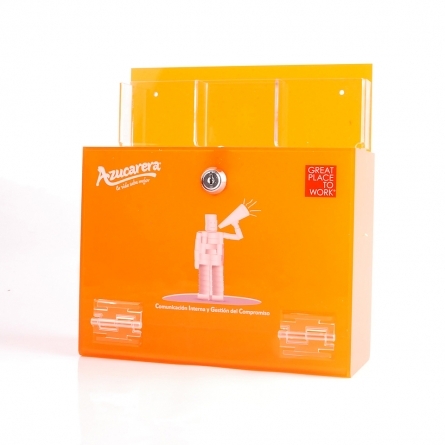 Acrylic Plexiglas Suggestion Box Azucarera