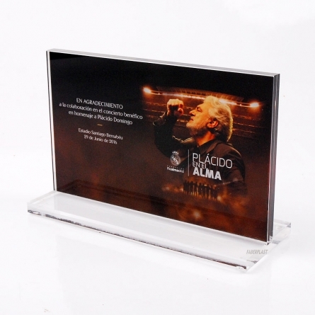 Metacrylate Trophy Plácido Domingo