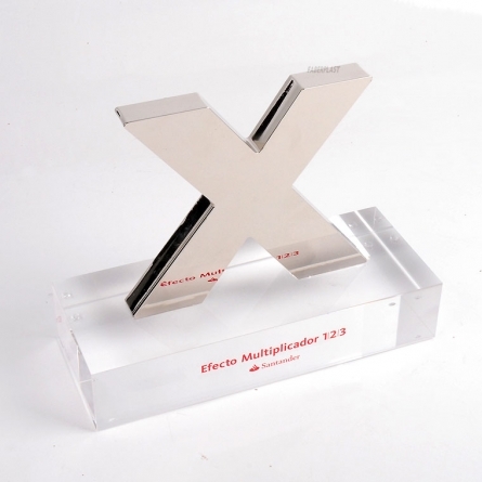 Acrylic Plexiglas Trophy Santander