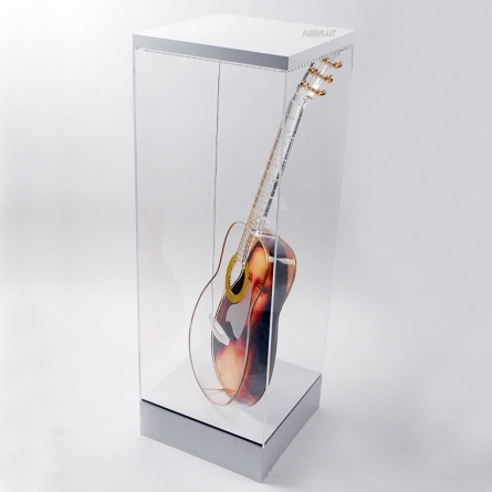 Acrylic Plexiglas Showcase Short Base Leds