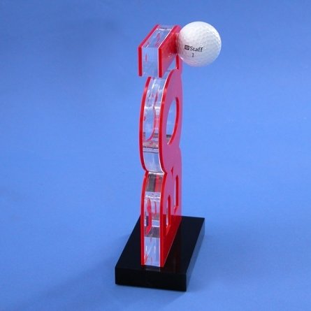 Perspex trophy BOJ