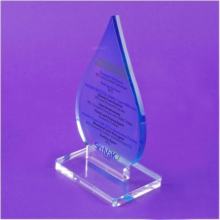 Acrylic Plexiglas Trophy Smvak
