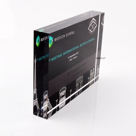 Acrylic Plexiglas Block Biotech Dental