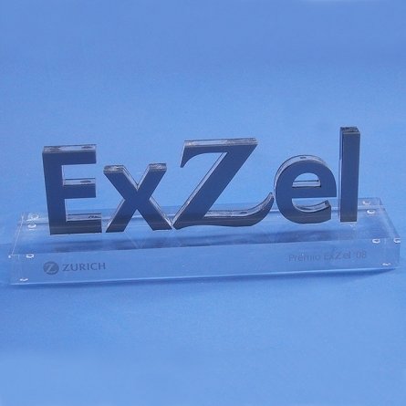 Perspex Trophy ZURICH EXZEL