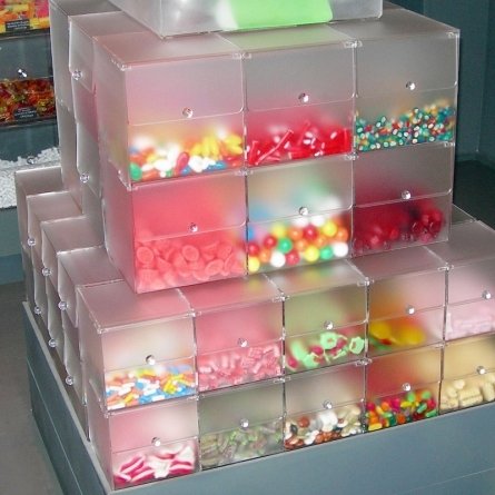 Container Plexiglas Satin