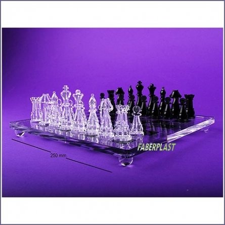 Acrylic Plexiglas Chess Small Format