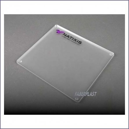 Acrylic Plexiglas Mouse Pad Natixis