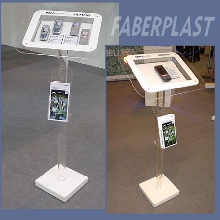 Acrylic Plexiglas Display Stand Siemens Benq