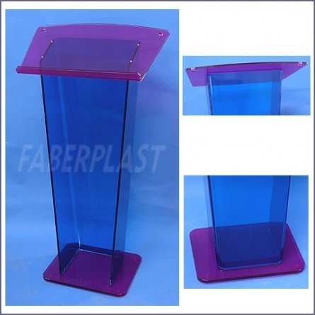 Acrylic Plexiglas Lectern Gran Dyana Color