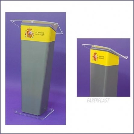 Acrylic Plexiglas Lectern Gobierno Espa&ntilde;a