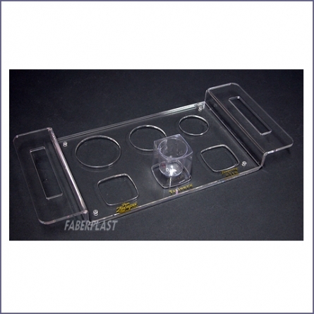 Tray Plexiglas Glasses