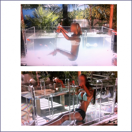 Pool Plexiglas Tv Show