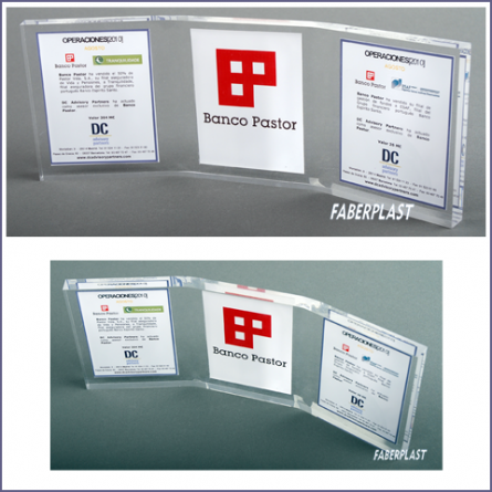 Blocks Plexiglas Banco Pastor