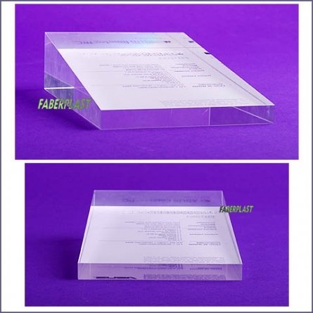 Acrylic Plexiglas Corporate Bloc Ramp Asus