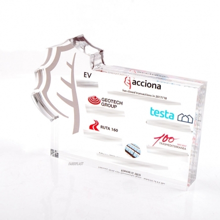 Perspex Block ACCIONA