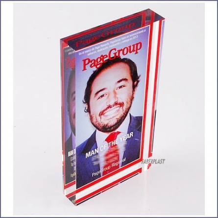 Acrylic Plexiglas Bloc Pagegroup