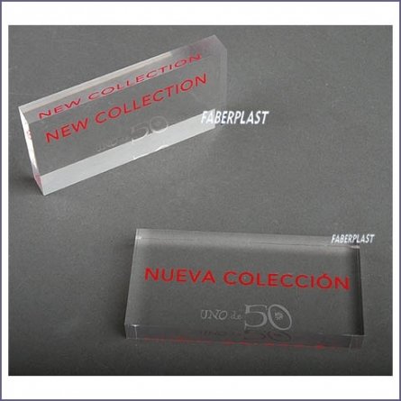 Block Plexiglas Unode50