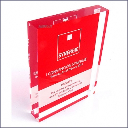 Acrylic Plexiglas Bloc Synergie