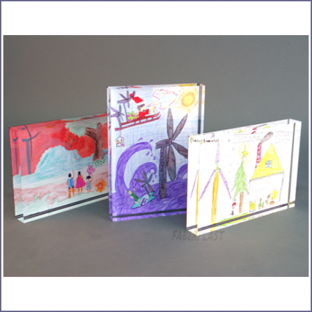 Block Plexiglas Aldeas Infantiles