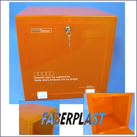 Suggestion Box Methacrylate Sigma Bank