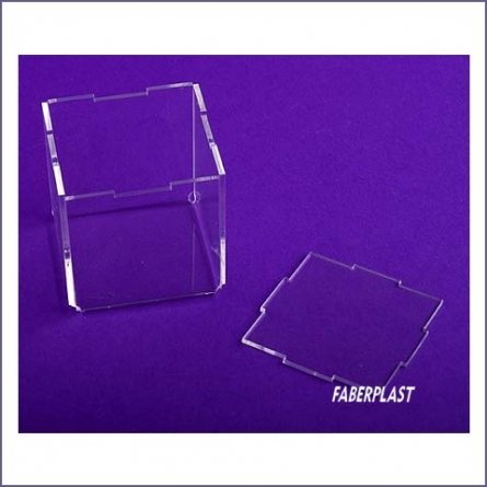 Acrylic Plexiglas Recessed Mini Box