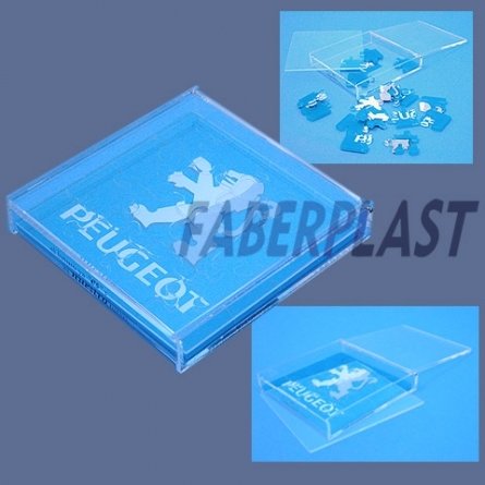 Puzzle Box Methacrylate (plexiglas-pmma) Peugeot