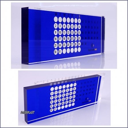 Acrylic Plexiglas Calender Eurtrade
