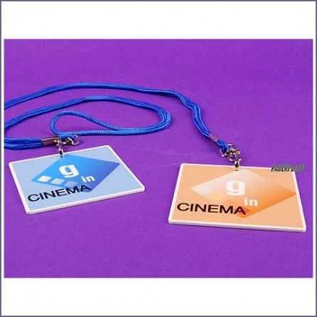 Acrylic Plexiglas Badge G In Cinema