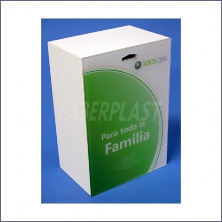 Display Cube Methacrylate-plexiglas Xbox